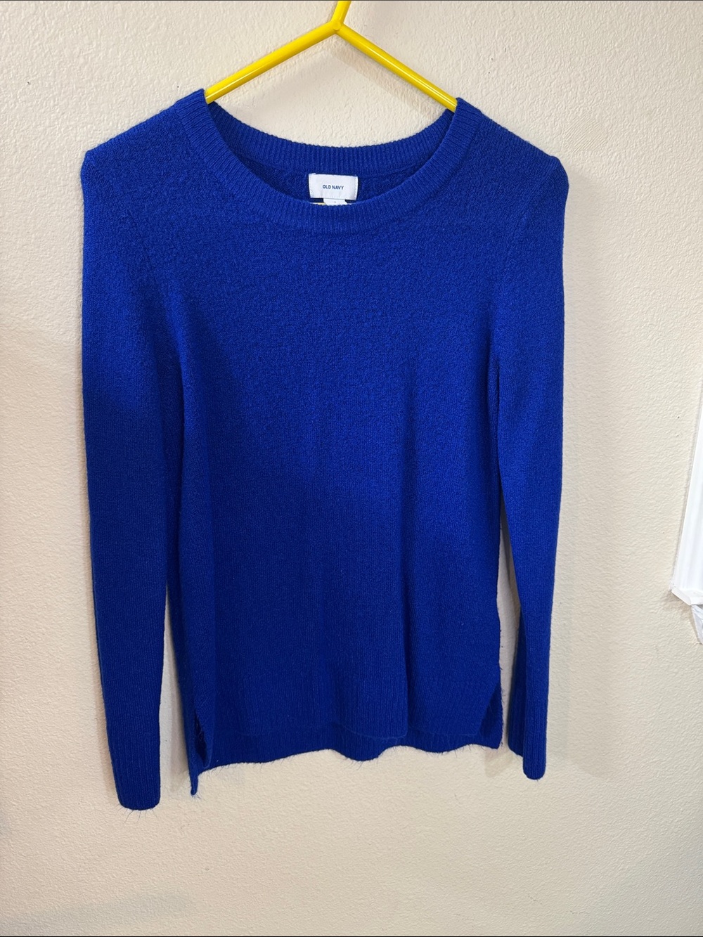 Old Navy Women's Cobalt Blue Crewneck Sweater